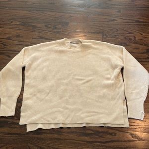 Everlane cream sweater